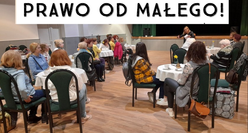 Zajęcia z prawa dla najmłodszych i seniorów