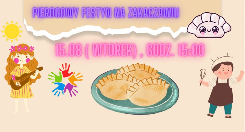 Pierogowy festyn na Zakaczawiu