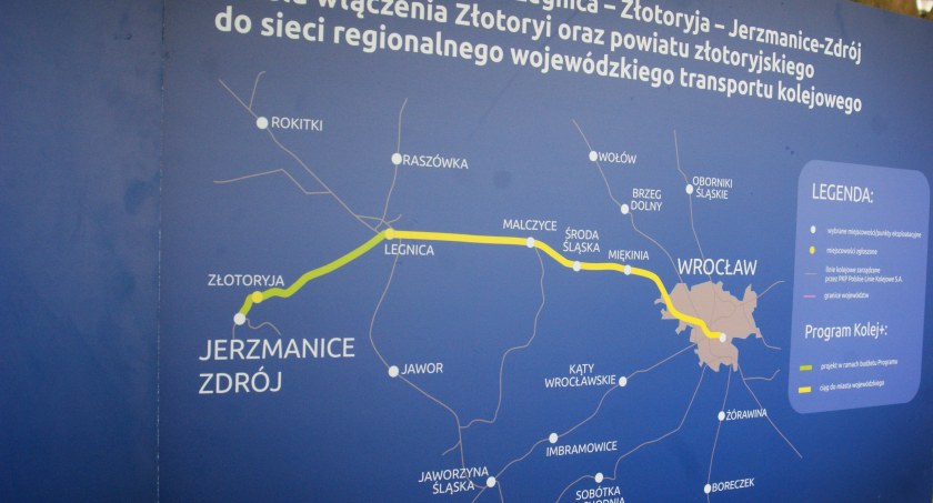 Jest wykonawca linii kolejowej Legnica - Złotoryja - Jerzmanice Zdrój