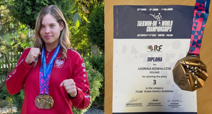 Medale i sukcesy legnickich zawodników na XXII Mistrzostwach Świata w Taekwon-do