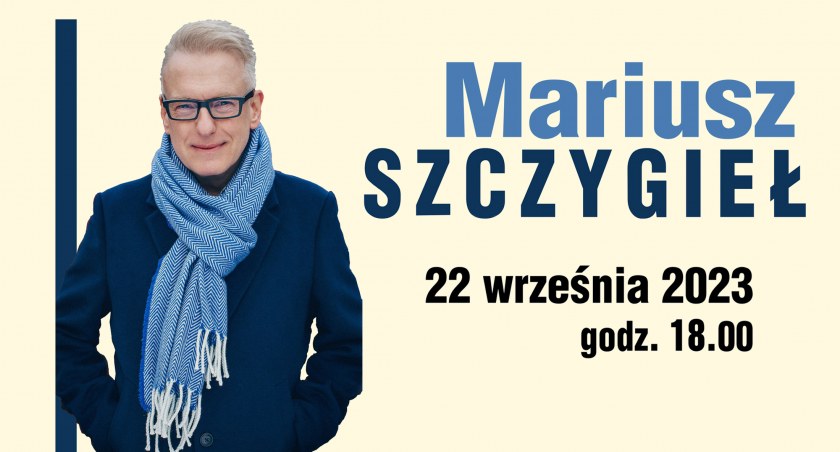 Spotkanie z Mariuszem Szczygłem