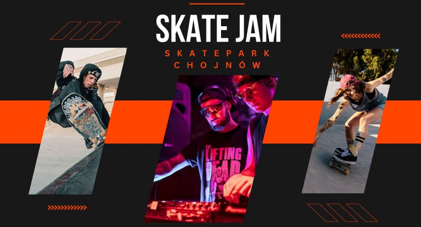 Impreza w skateparku z udziałem DJów