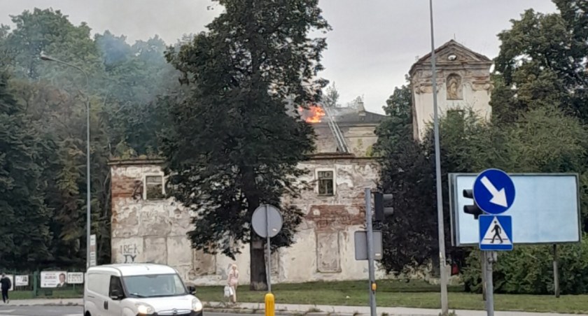Pożar przy ulicy Chojnowskiej