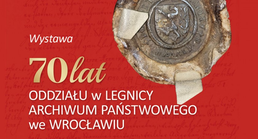 Wystawa z okazji 70-lecia Archiwum w Legnicy 