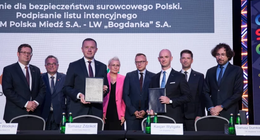 KGHM i Lubelski Węgiel „Bogdanka” podpisały list intencyjny o współpracy