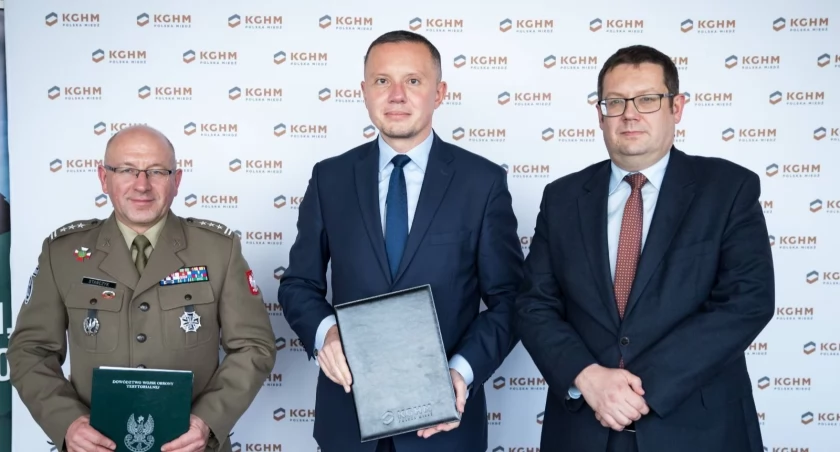  KGHM nawiązuje współpracę z Wojskami Obrony Terytorialnej