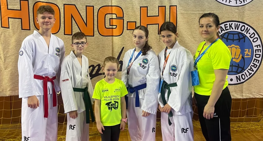 Zawodnicy taekwon-do wywalczyli sześć medali w międzynarodowym turnieju 