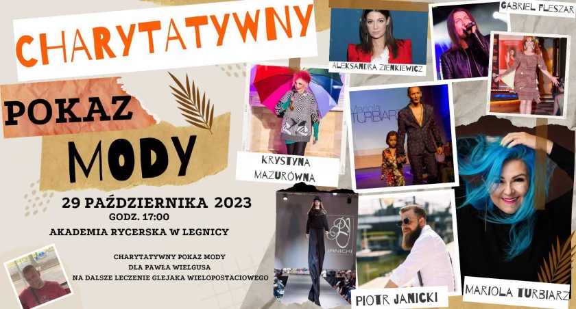 Charytatywny pokaz mody na leczenie Pawła Wielgusa