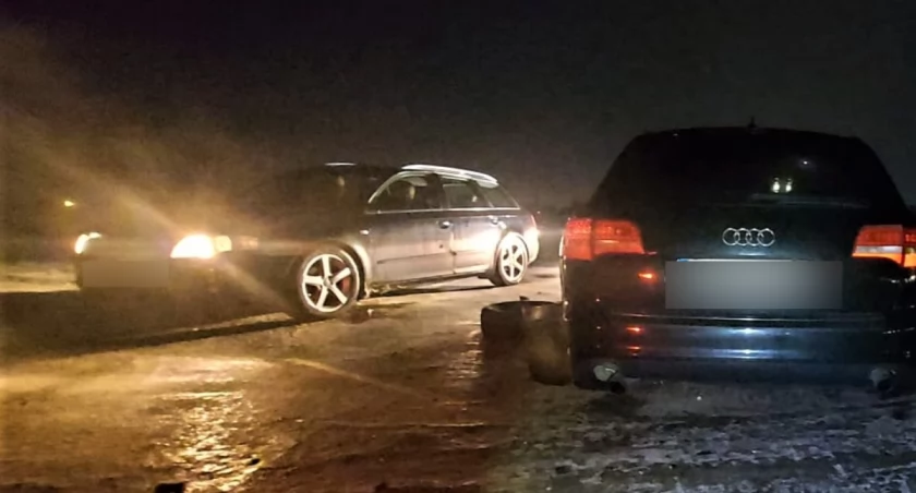 Pijany spowodował kolizję i szybko zamienił się miejscami z pasażerką