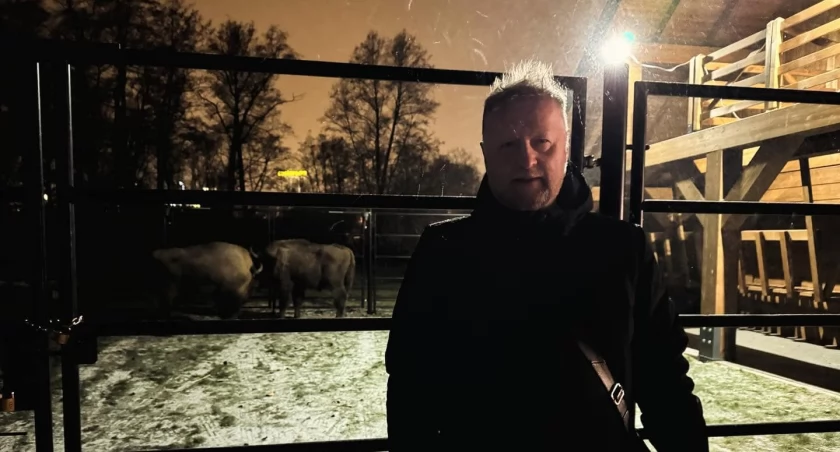 Raczyński sprowadził żubry do parku w Lubinie. A co z legnickim zoo?