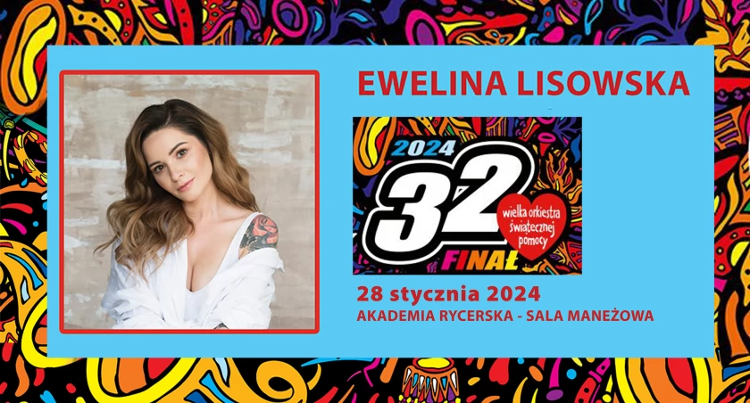 Ewelina Lisowska będzie gwiazdą Finału WOŚP 