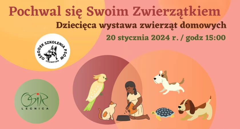 Dziecięca wystawa zwierząt domowych 