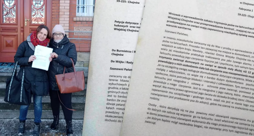 Dość barbarzyństwa. W Chojnowie chcą uwolnienia psów z łańcuchów