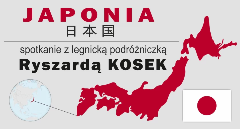 Ryszarda Kosek, legnicka podróżniczka, opowie o Japonii