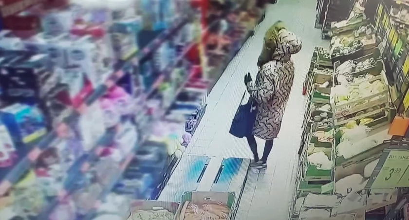 Przebierał się za kobietę i chodził kraść do sklepu 