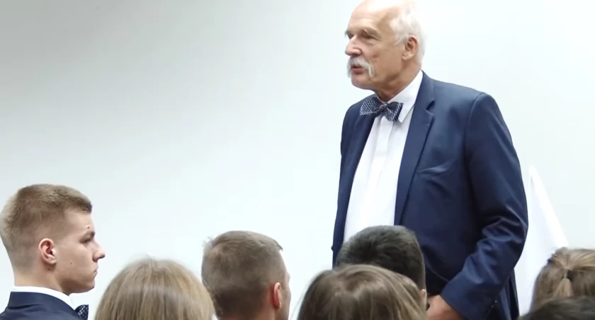 Janusz Korwin-Mikke będzie sprzedawał w Legnicy swą kolejną partię