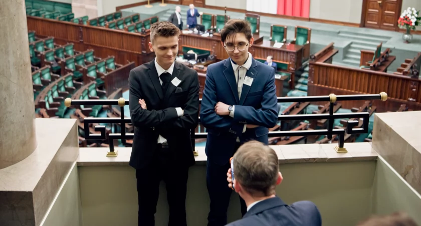 Wizyta Młodzieżowej Rady Miejskiej Legnicy w Sejmie