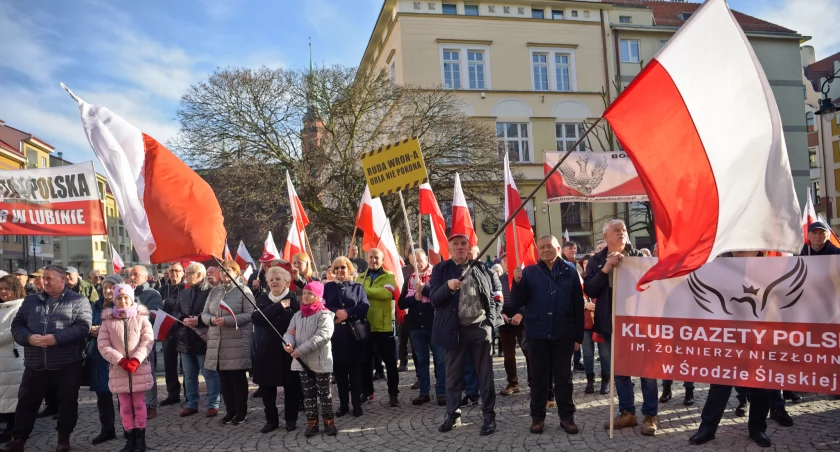 Skandaliczne słowa na Manifestacji Wolnych Polaków