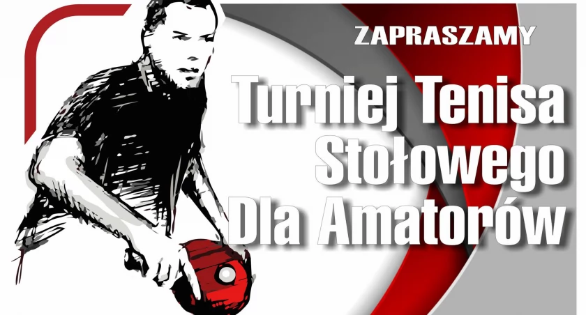 Turniej tenisa stołowego w Domu Kultury Atrium