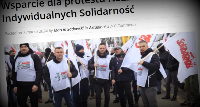 Legnicka Solidarność płaciła 200 złotych za udział w proteście rolników