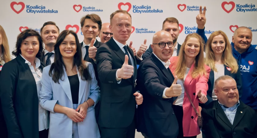 Konwencja Koalicji Obywatelskiej w Legnicy. Entuzjastyczna 