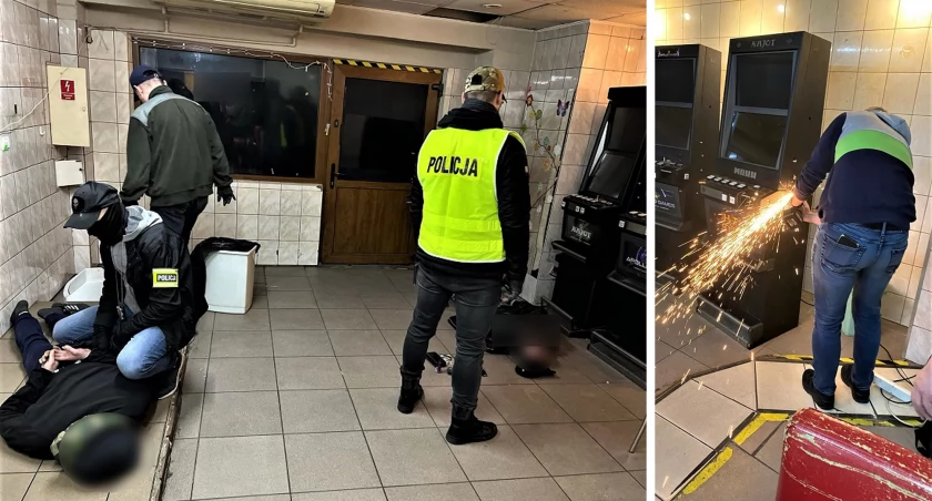 Zlikwidowano nielegalny punkt gier na automatach