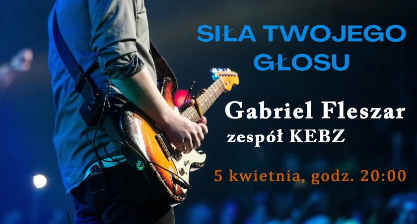 Koncert Gabriela Fleszara i zespołu KEBZ