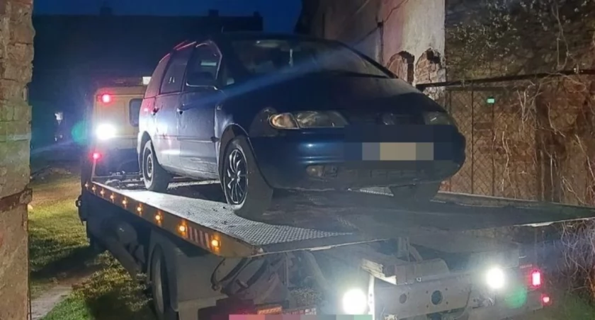 Nietrzeźwy kierowca spowodował kolizję - stracił samochód