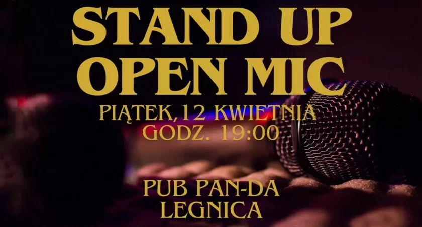 Stand-upowe wydarzenie komediowe - open mic