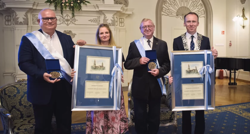 Andrzej Dadełło i Edward Wiśniewski Honorowymi Obywatelami Legnicy