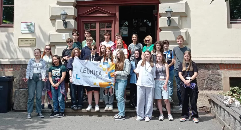 Wizyta uczniów SP 16 w partnerskiej szkole w Miśni