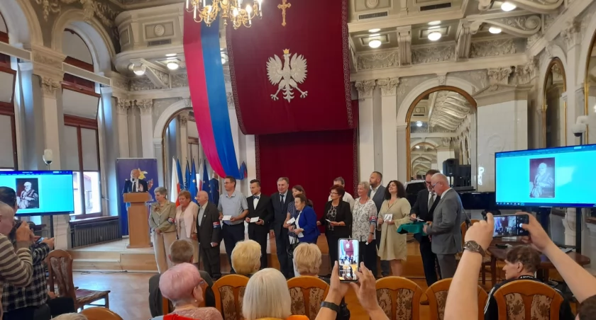 Delegacja powiatu legnickiego na 35-leciu Towarzystwa Miłośników Lwowa
