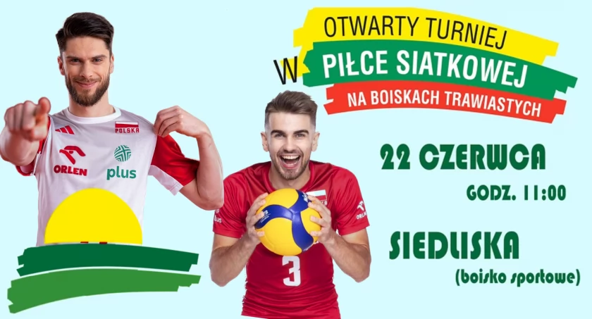 Piknik i turniej siatkarski w Siedliskach 