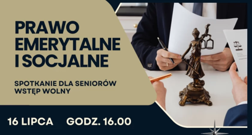 „Prawo emerytalne i socjalne” - spotkanie dla seniorów w LCK