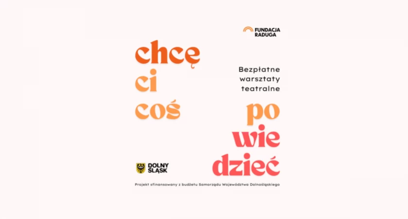 Bezpłatne warsztaty teatralne dla młodzieży