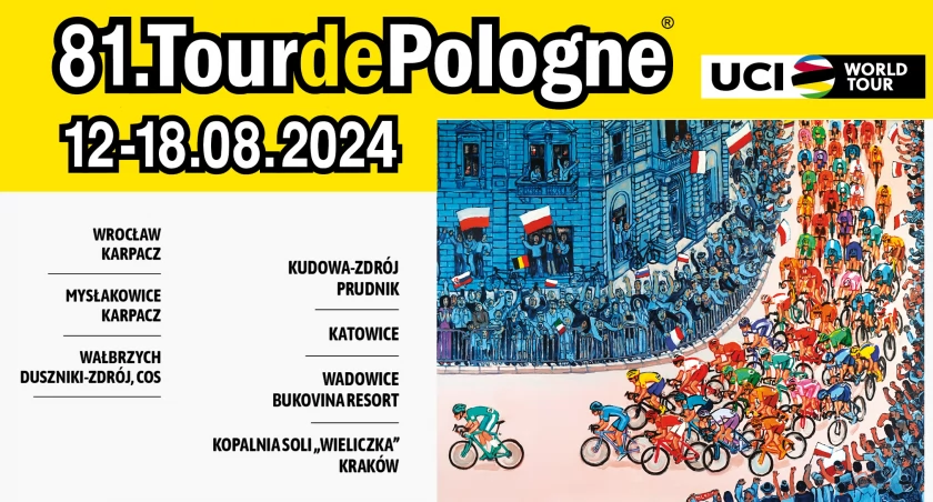 Prezentacja 81. Tour de Pologne już 17 lipca w TVP Sport