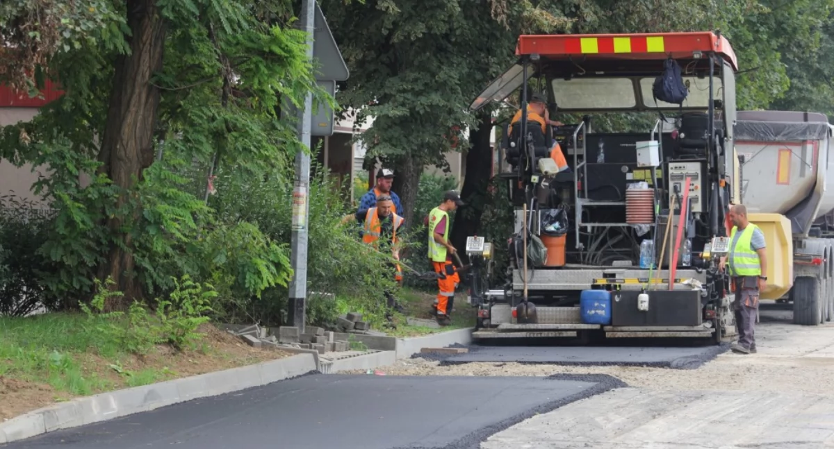 Remont na Gwiezdnej powoli zbliża się ku końcowi 