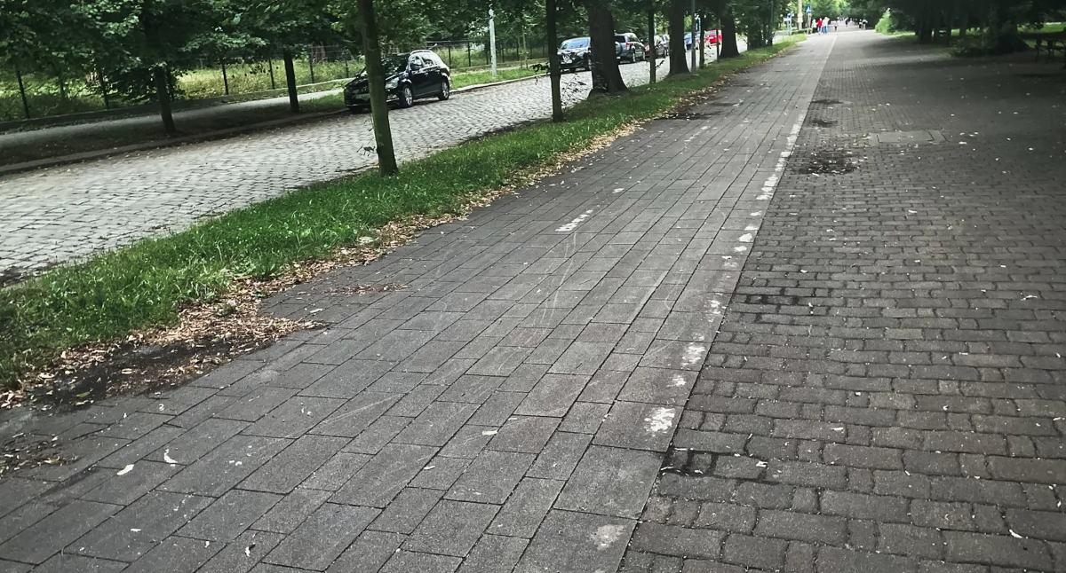 Pasy na drodze rowerowej zostaną odmalowane