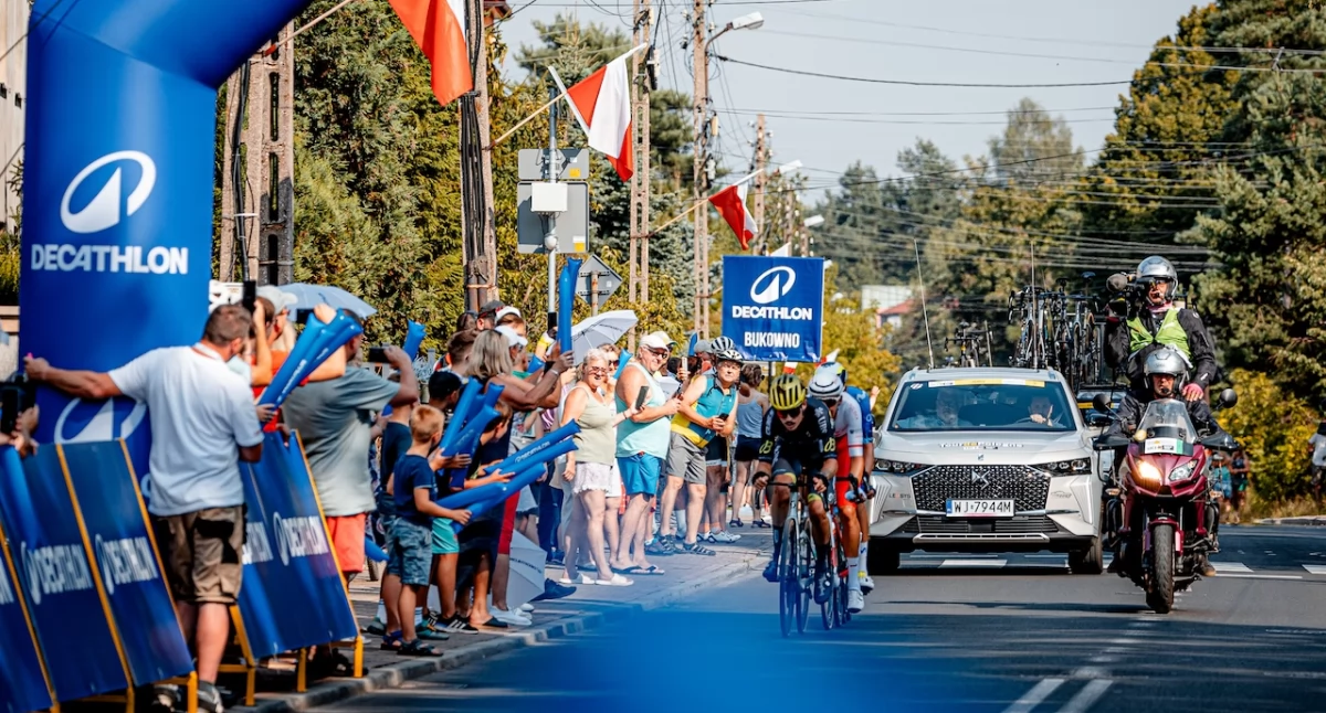 Finisz przy krakowskich Błoniach na koniec 81. Tour de Pologne