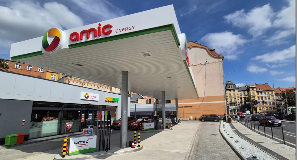 Amic Energy otworzył stację paliw w centrum Legnicy