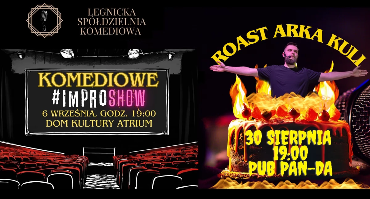 Legnicka Spółdzielnia Komediowa rozpoczyna sezon od roastu i komediowego impro