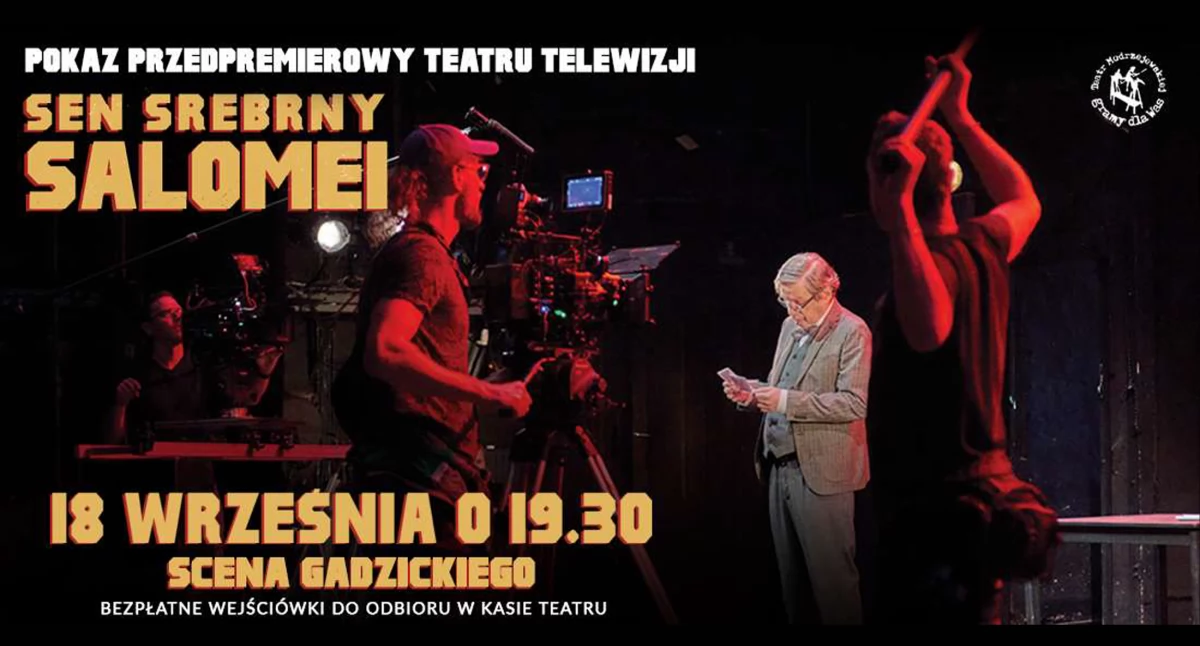 Pokaz przedpremierowy Teatru Telewizji w Modrzejewskiej