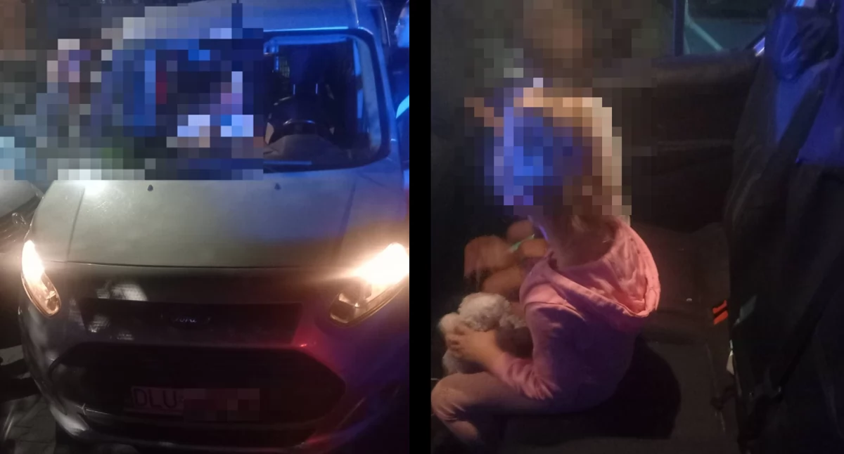 Pijana matka przewoziła autem dwójkę dzieci w środku nocy 