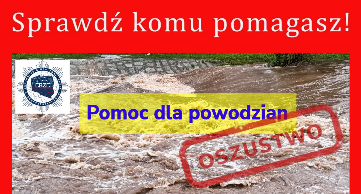 Nie dajcie się nabrać na fałszywe zbiórki!