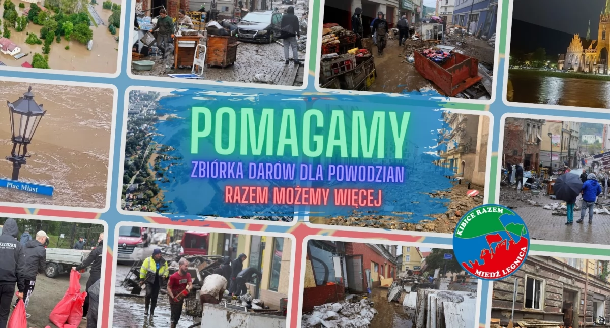 Kibice Miedzi organizują zbiórkę, by pomóc powodzianom 