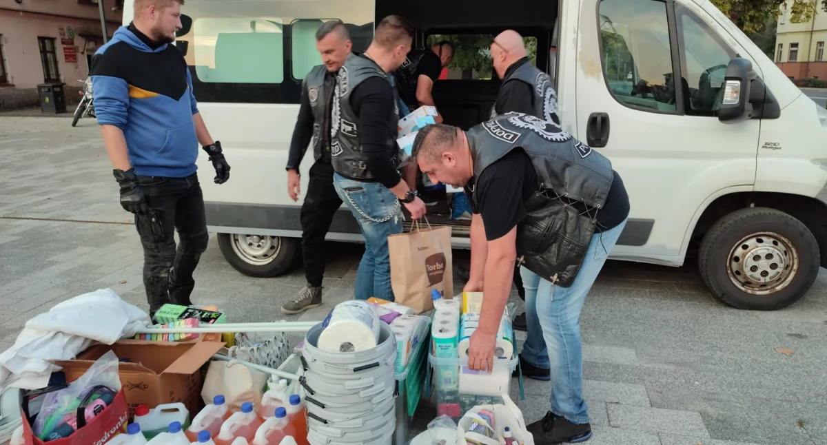 Motocykliści z Dopalacze MC jadą pomagać powodzianom