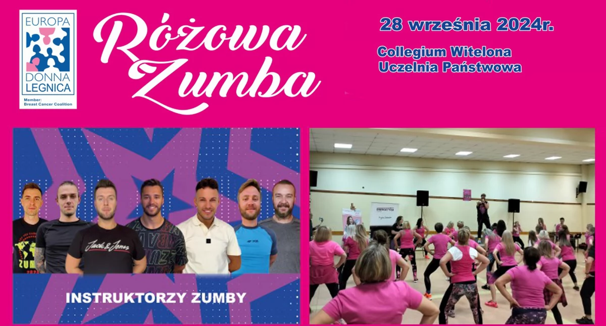 Akcja „Różowa Zumba” na rzecz powodzian 