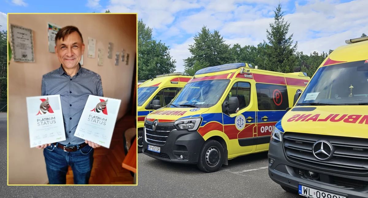 Pogotowie Ratunkowe w Legnicy otrzymało międzynarodowe wyróżnienie