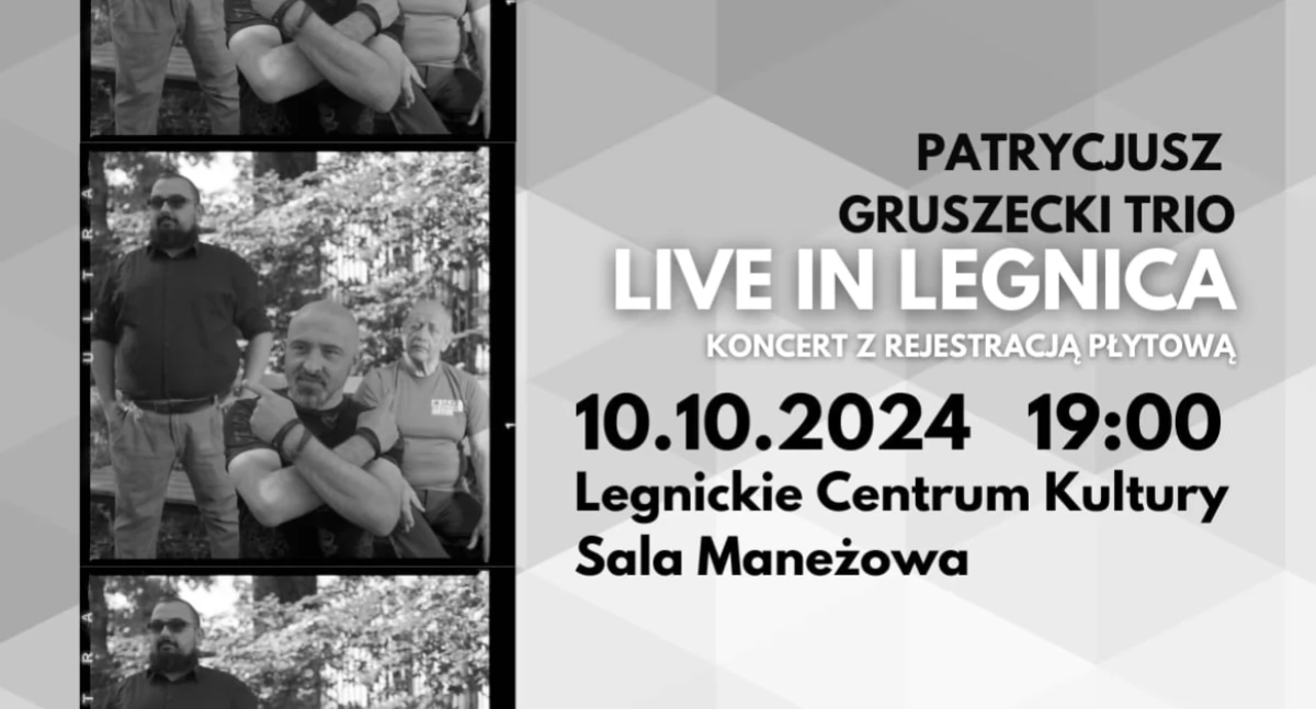 Patrycjusz Gruszecki Trio - koncert 