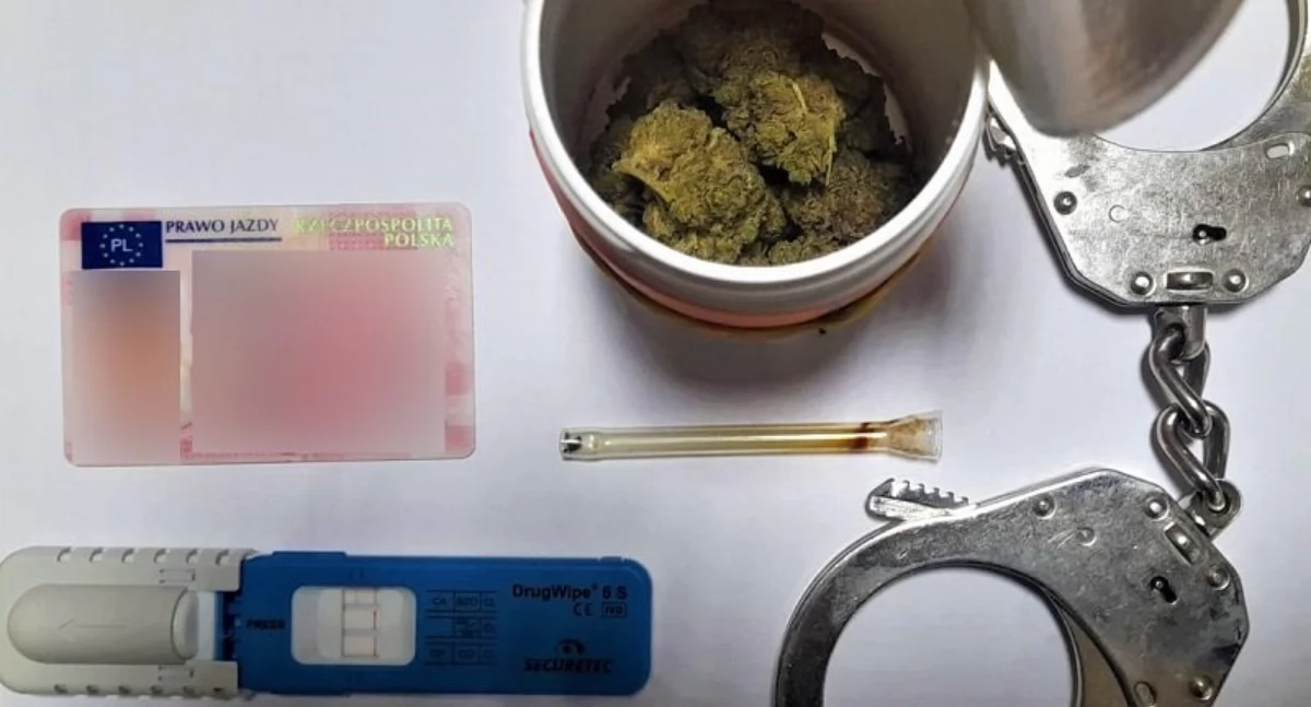 Zasnął na autostradzie A4 - za bardzo zrelaksowała go marihuana